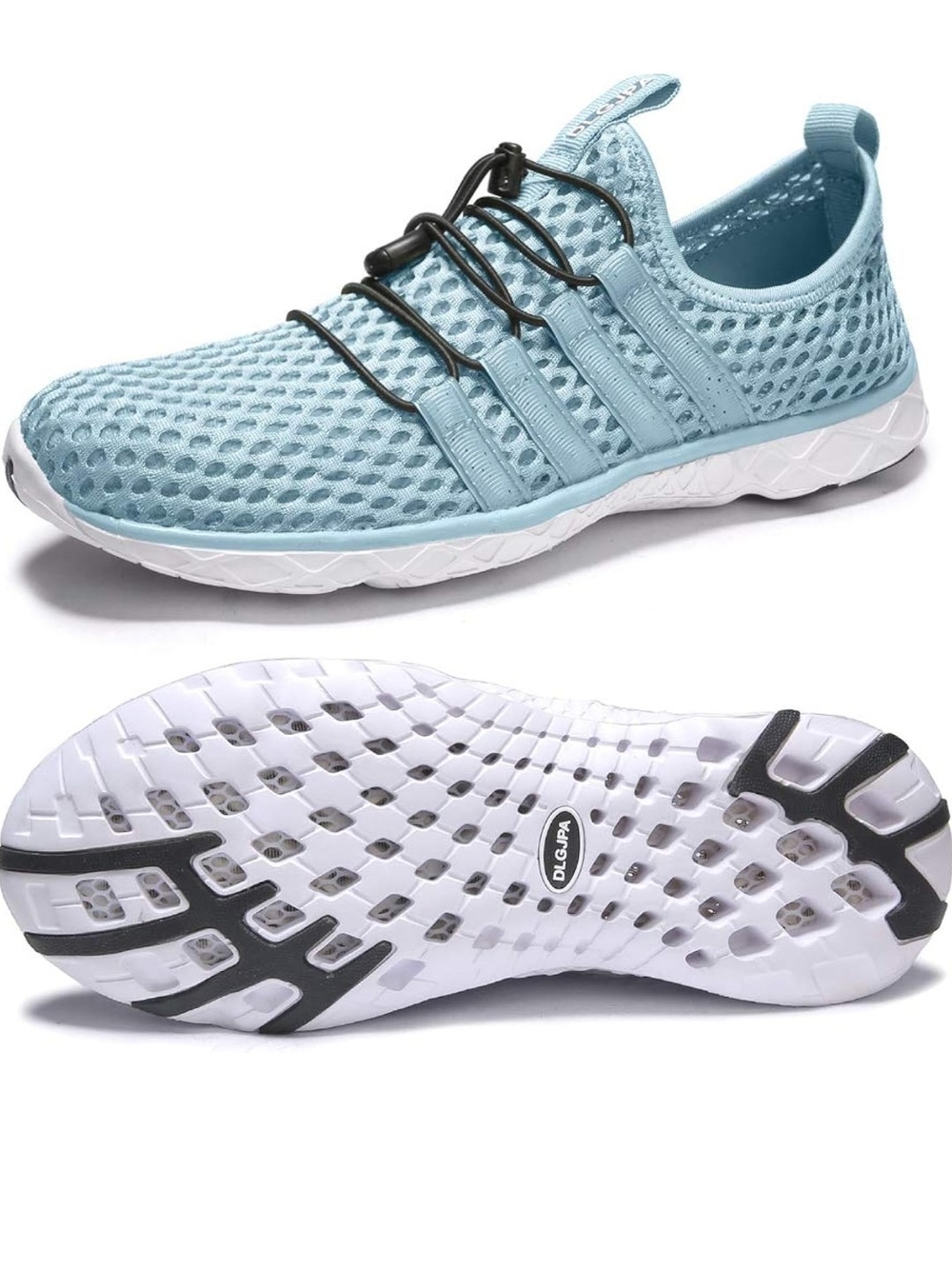 Women's Lightweight Quick Drying Aqua Water Shoes Athletic Sport Walking Size 10